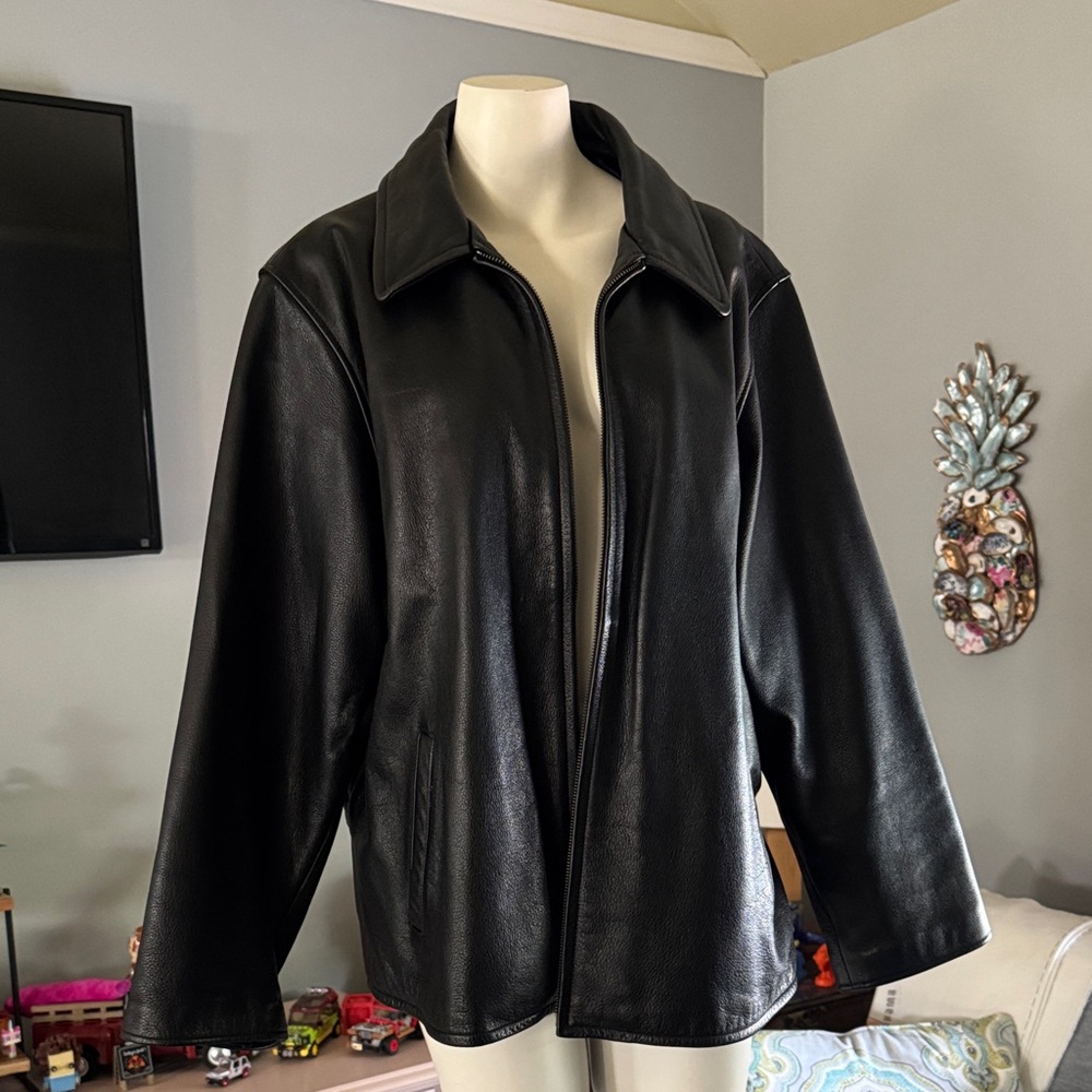 Vintage Eddie Bauer motorcycle bomber jacket